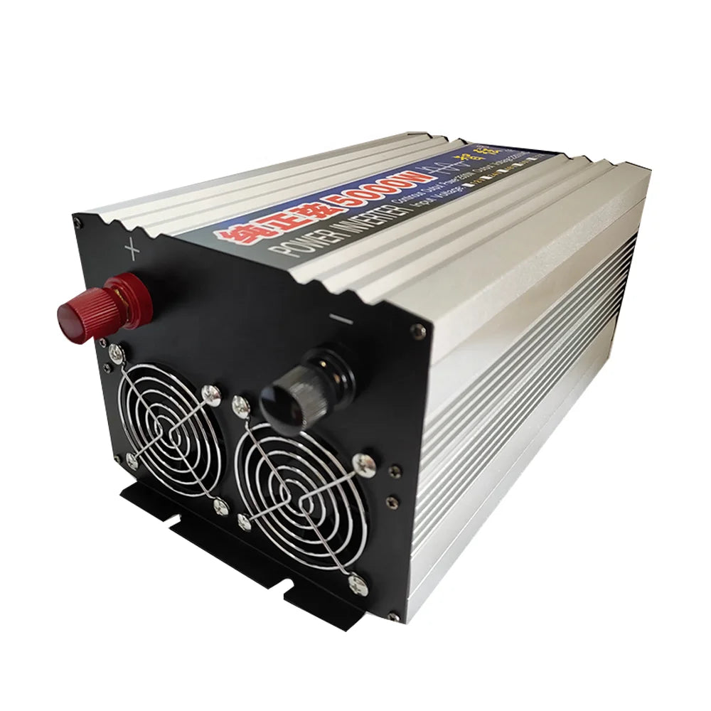 China Factory 5000W Pure Sine Wave Inverter Solar Power Inverter 12v 220v DC/AC Converter 24v 48v 110v 50hz Off Grid Inverter