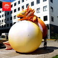 Advertising Inflatable Moon Balloon Ball Cartoon Dragon Lying on the Moon Ball Custom