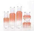 Pink Cream Jar 30g 50g 40ml 100ml 120ml Liquid Glass Toner Bottles Screw Cap for Face Cream Minimum Order 100pcs Box Packing MegaBDM