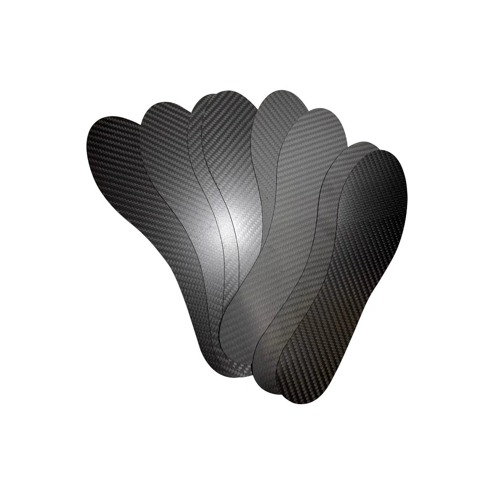 Carbon Fiber Insole Basketball Shoe Insert Rigid Strong Runig Soccer Heel Shoe Stiffener Insert for Women Men