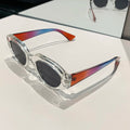2026 New Brand Design Irregular Shaped Frame Unisex Sunglasses TR90 TAC Lenses Custom Green UV400 Protection Wholesale Price