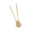 New Four Flowers. Can Open Four Flower Titanium Steel Necklace. a Collarbone Chain With Diamonds and Two Ways to Wear It