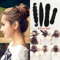 Twist Styling Magic Hair Styling Bun Hairpins Hairdisk Meatball Head Rubber Clip Hair Accessories for Women Hair Braiding Tool