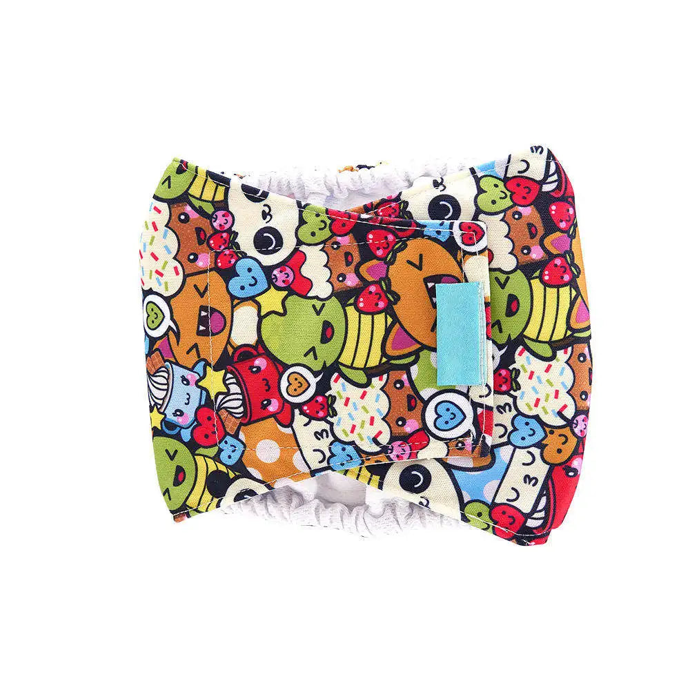 Happyflute New Arrival Reusable Dog Belly Band Adult Male Dog Diapers CE Certified Soft Breathable Leak Guard M/L/XL Sizes