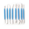 8pcs Fondant Cake Pen Cake Carve Modelling Tool Cake Carve Tool Plastic Baking Craft Tool