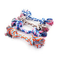 Wholesale Durable Pet Dog Training Dental Toy Pet Bite Braided Knots Cotton Rope Dog Chew Toys