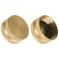American 3/4 Inch Female Cap Brass Garden Hose Outlet Closure Cap Hose End Cap Plug