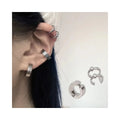 3pcs Set No Fade Waterproof Titanium Steel Cartilage Cuff Hoop Earrings Jewelry Non Pierced Ear Cuff Earrings Stainless Steel