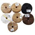 Craft Paper Rope with Cat Frame 3 Strands Twisted Rope for Chair Weaving Knitted Furniture and Packaging Durable Twisted Cord