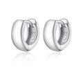 Wholesale NEW Mini Small 5.5mm 8mm 11mm Silver Hoop Earrings Huggie Cartilage Earring Hoops Hinged Tragus Helix Simple Earrings
