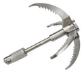 Folding Grappling Tool Flying Tiger Claw Gear Hook Stainless Steel Gravity Wall Tree Rock Climbing
