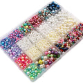New 24 Grid Round Non-Porous for Magic Color Pearls 3D Plastic Loose Beads Rhinestones