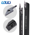 Small Microhole Boring Tool Bar VNBR Internal Hole Slot Tool with Insert Type PVD Coating OEM Customizable S12F/S16H-SVNR12N