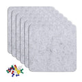 Felt Notice Board or Felt Surface with Push Pins Wall Mounted Bulletin Board for Classroom Office Display