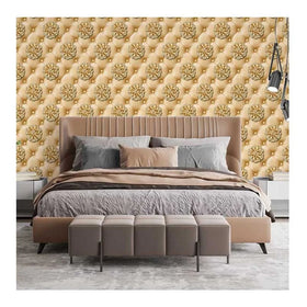 Waterproof Modern European Flowers Living Room Bedroom 3d Wall Paper Vinyl Wall Paper Vinyl Decor Wall for Home