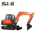 6 Ton Mini Excavator3 Ton6 Ton Euro5 Engine Digger Excavator Mini Pelle Chinese Used Small Excavator Machine
