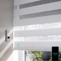Smart Blinds Alexa Electric zebra Blind Day Night Dual Roller Shade Automatic zebra Curtains  Motorized Window Blind