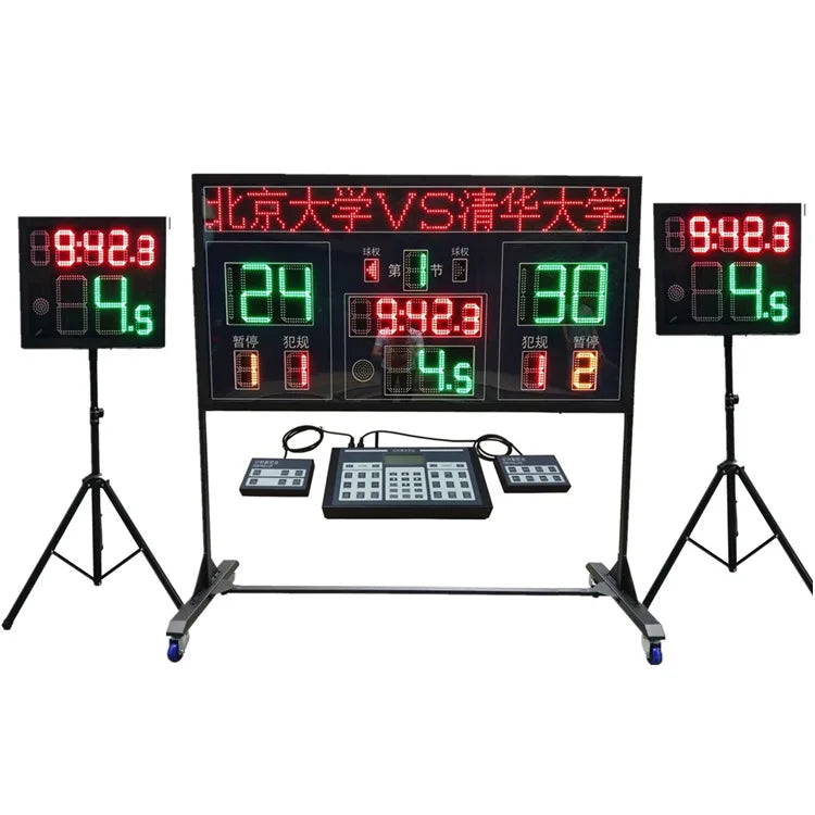 Basketball 24 Second Timer Digital Basketball Scoreboard 24 Second Shot Clock Score Board Basketball Shot Clocks for Sale