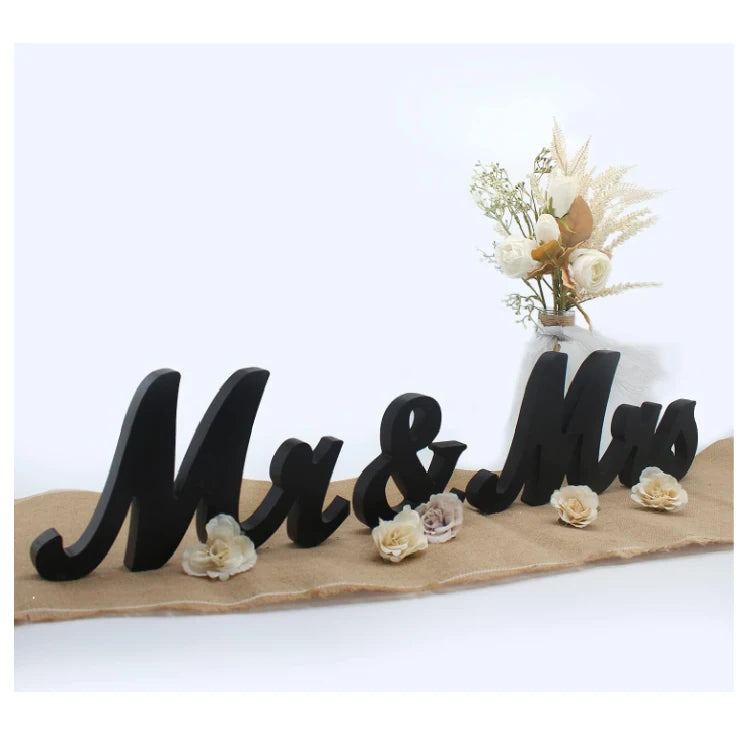 Wedding Decoration Head Table Wedding Wood Letter Party Decoration Items Wooden Letters Mr Mrs Sign