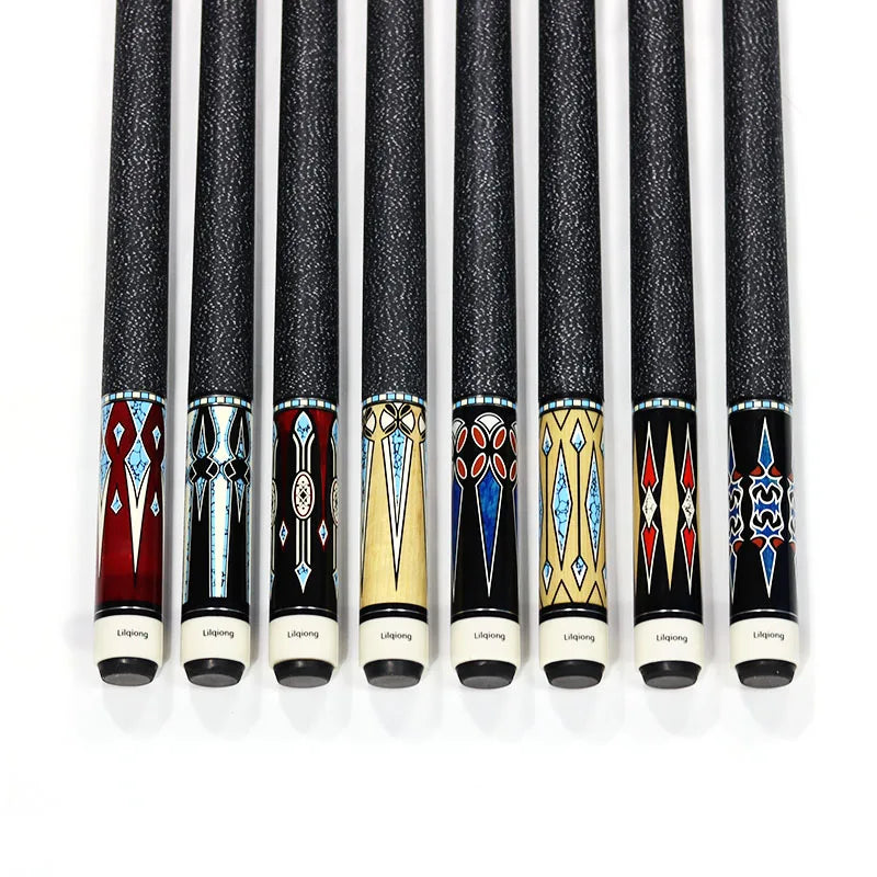 Billiards 1/2-pc Top   Canada Maple Wood Pool  Style  Pool Cue WIth148.5cm12.5mm Cue Stick