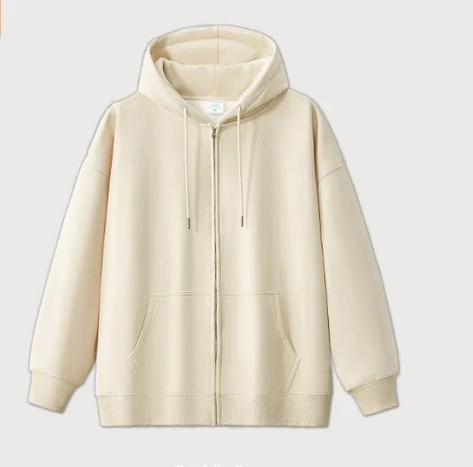 High Quality 430 Gsm Thick 100% Cotton Lined Men's Oversized Vintage Pullover Hoodie with Custom Logo