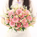 Beautiful Decorative Artificial Chrysanthemum Bunch Silky Flower for Home Restaurant Christmas Back to School Chinese New Year
