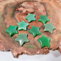 DIY Wholesale Natural Rainbow Fluorite crystals healing stones moon Star shape crystal carving star shape stone