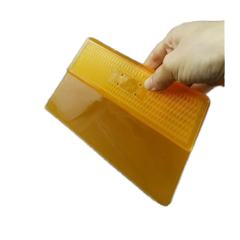 OEM Customizable Industrial Zhongxing Yellow Double-Layer Beef Tendon Plastic Scraper Putty Large Board Batch Board Wallpaper