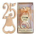 25 30 50 80th Birthday Bottle Opener Anniversary Souvenirs Numbers Bottle Opener Birthday Party Favors for Guests Beer Opener