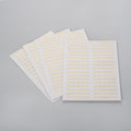 Custom Printed Gold Foil Pvc Labels Adhesive Vinyl Sticker Paper Kiss Cut Stickers Sheet