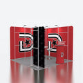 10x10 Customized Modern Design Aluminum Tool Free Easy Setup Portable Clothing Trade Show Booth