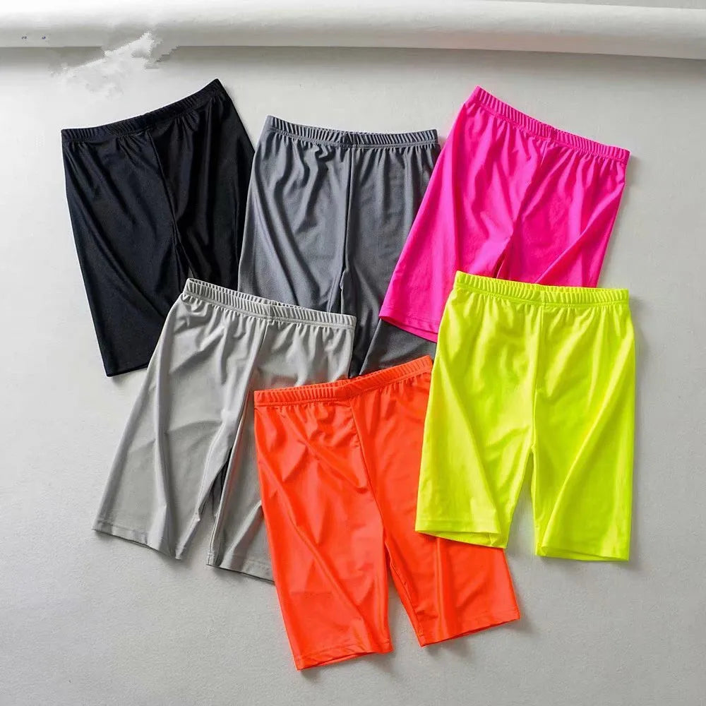 Hot Sale Biker Shorts Women Gym Yoga Sports Cycling Shorts Athletic Training High Waist Workout Pants for Bicicletas