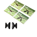 Adhesive Anti-Slip Silicone Butterfly Nose Pads Cushion for Glasses Eyeglasses Sunglasses