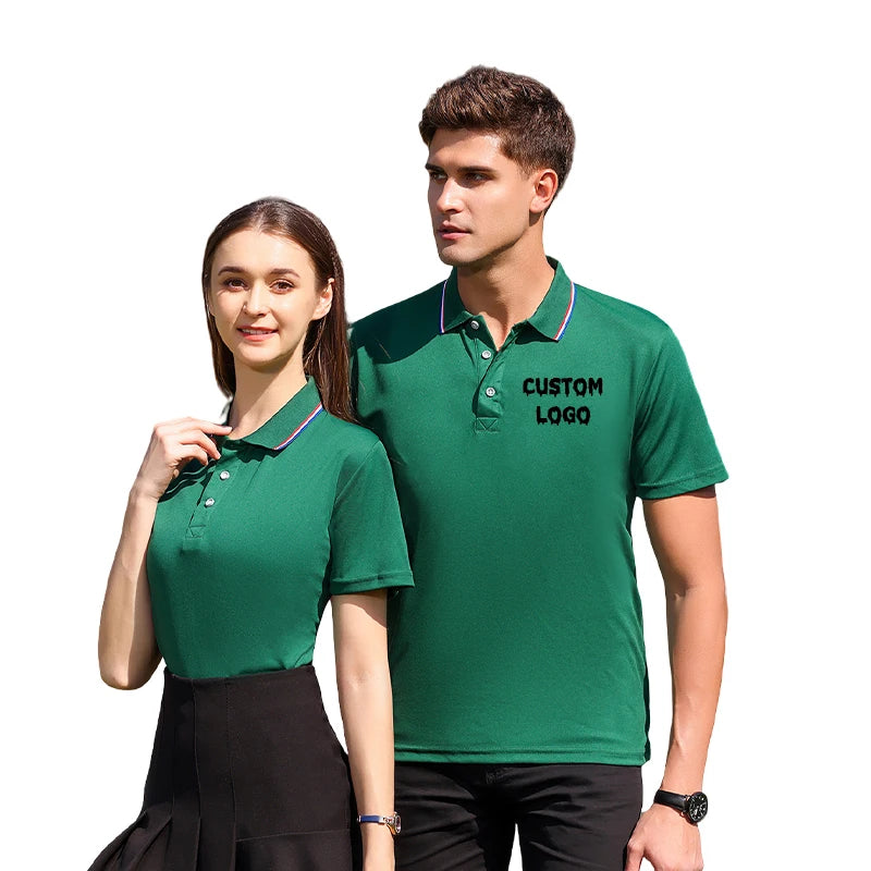 Factory Price  Blank Men Golf Polo Shirts Custom logo Embroidered Printed Men's Breathable  Polo t Shirt