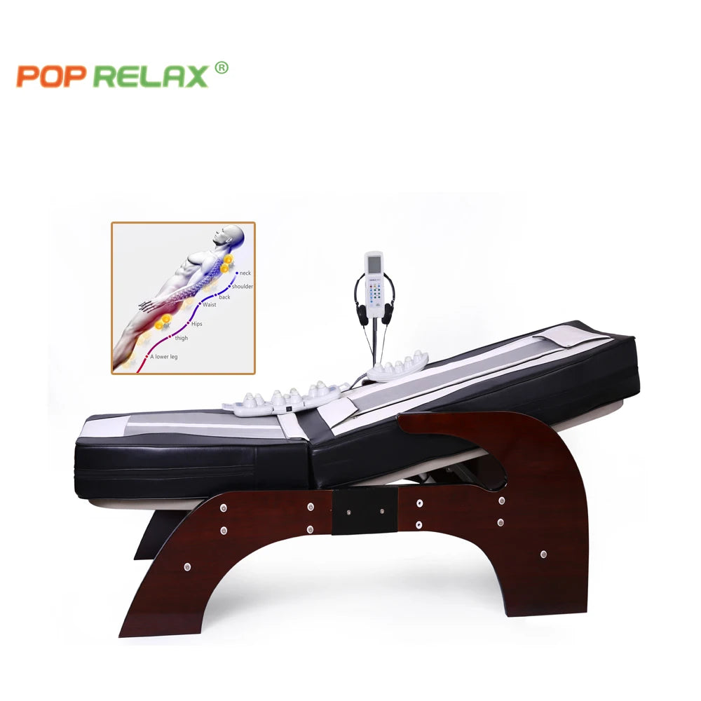 Sera Gemstone Massager Infrared Therapeutic Heating Korea Master Jade Roller Thermal Massage Bed Electric TherapyTables & Beds
