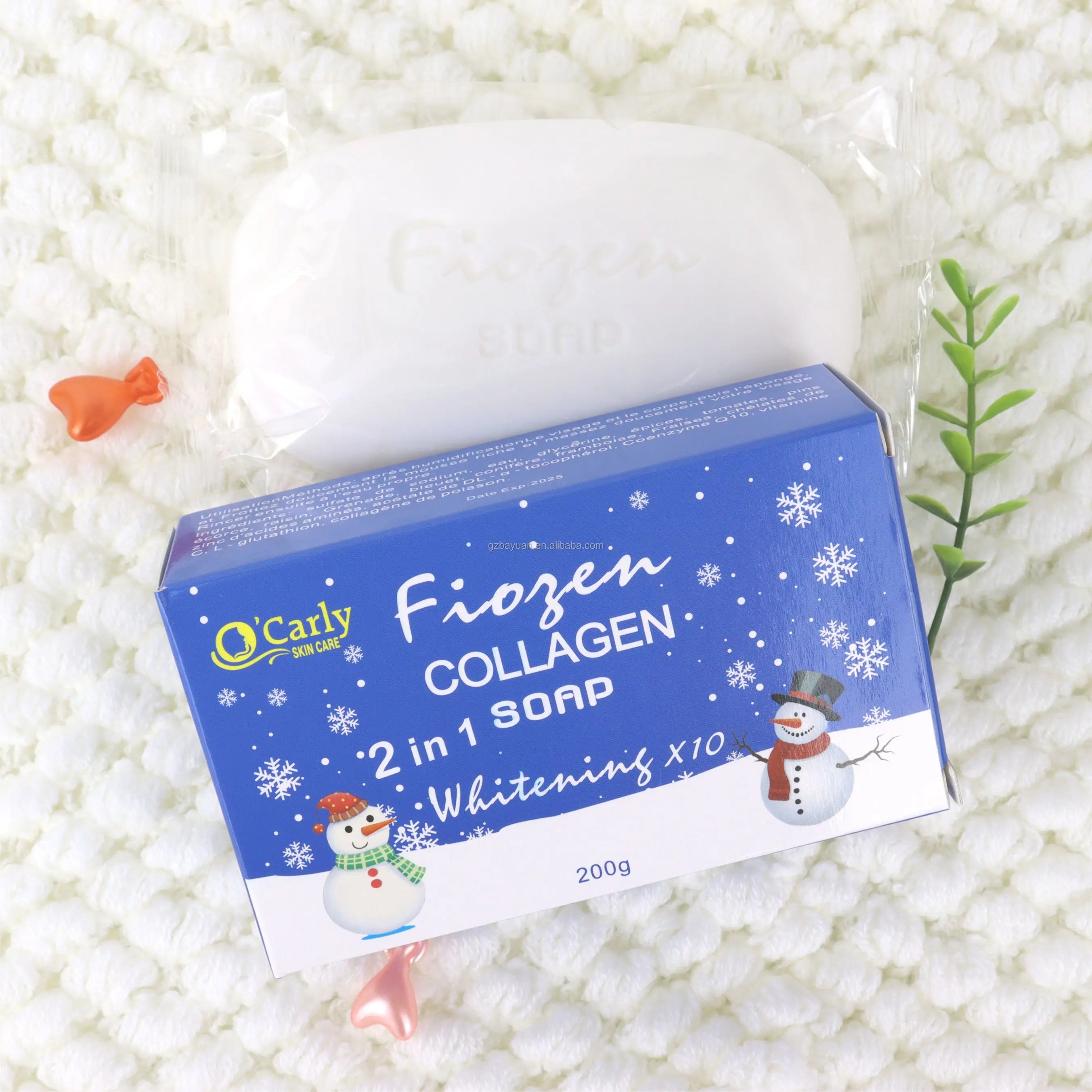 O'Carly Wholesale Collagen Protein Double Whitening - 100% Pure Natural - Deep Cleansing - Bath Soap for Body Whitening