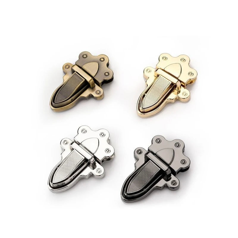 Duck Tongue Locking Buckle Accessories Buckle Hardware Pointed Women's Bag Insert Lock Spring Buckle