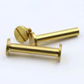 Chicago Screws Custom Rivets Solid Brass 5mm 6mm 8mm 10mm 12mm 16mm 20mm 25mm 30mm