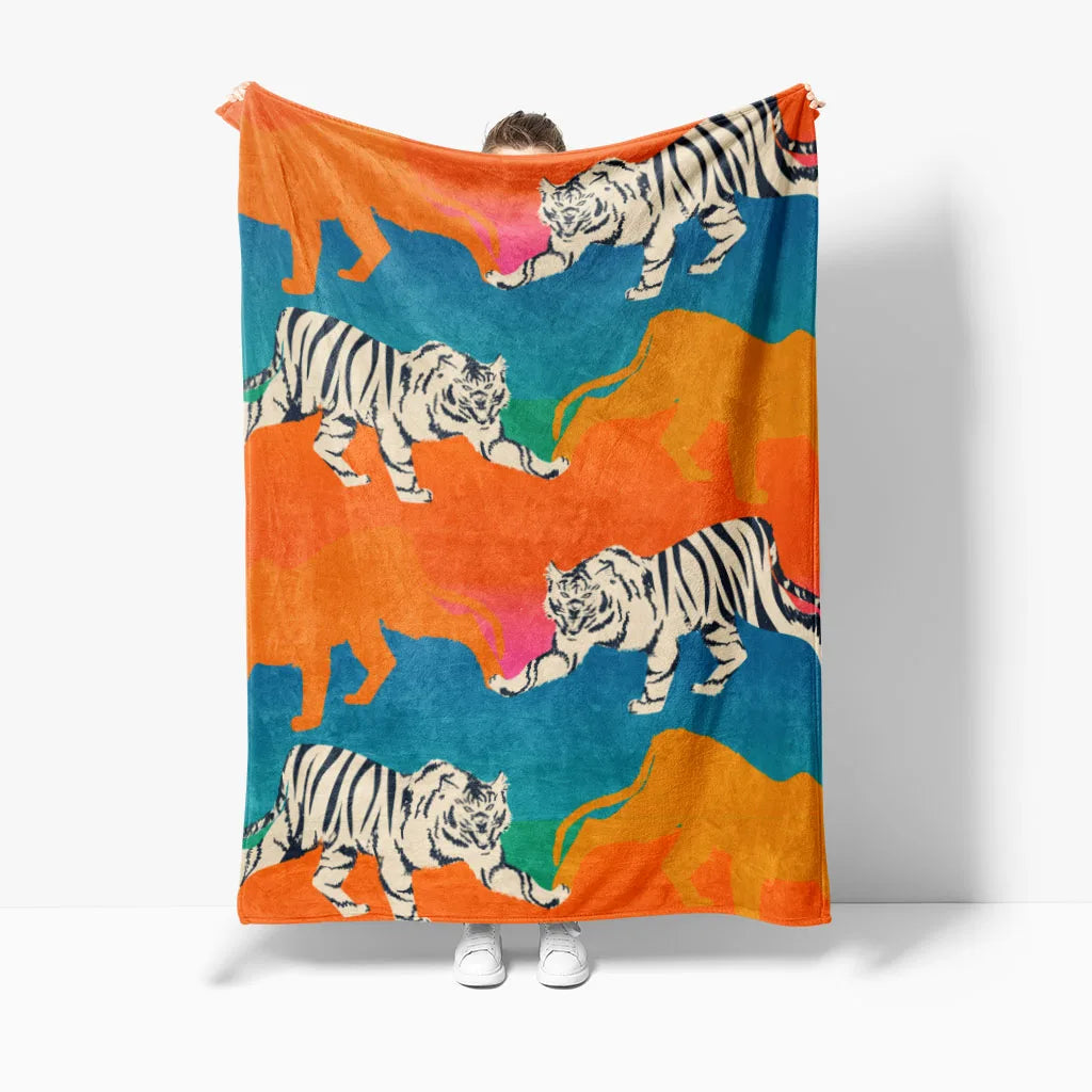 Best Quality Portable Custom Fleece Blanket Throws with Logo Microfiber Sherpa Coral Fleece Blankets