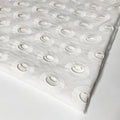 Harvest 100% Organic Cotton Voile Big Eyelet Circle Embroidery Lace Fabric for Women and Girls Dress and Blouses MegaBDM