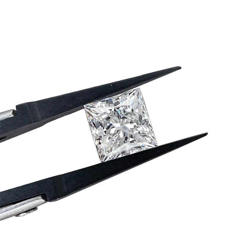 Starsgem 3.5ct Lab Diamond DEF VVS Princess Cut Loose CVD Diamond 3.5 Carat Lab Grown Diamond