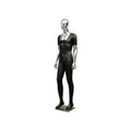 High-end Full-body Mannequin with Head FRP Material Adjustable Dress Form for Tailoring Men's Clothing Apparel Display