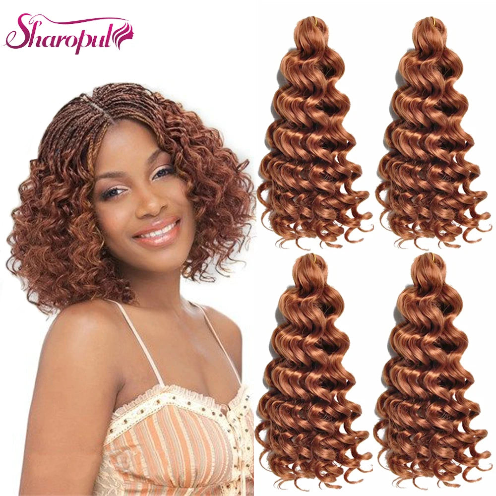 Italian Two-Tone for Ombre Synthetic Crochet Hair Extensions Curly Dread Braids Short Curls Curls End Synthetic Ombre Hair