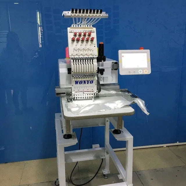 Wonyo Semi-industrial Automation Computer Home Use Embroidery Machine and Sewing Machine