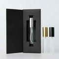 Luxury Empty 10ml Clear Glass Vial Spray Bottle Mini Perfume Sample Bottles Packaging Box for Perfume Samples