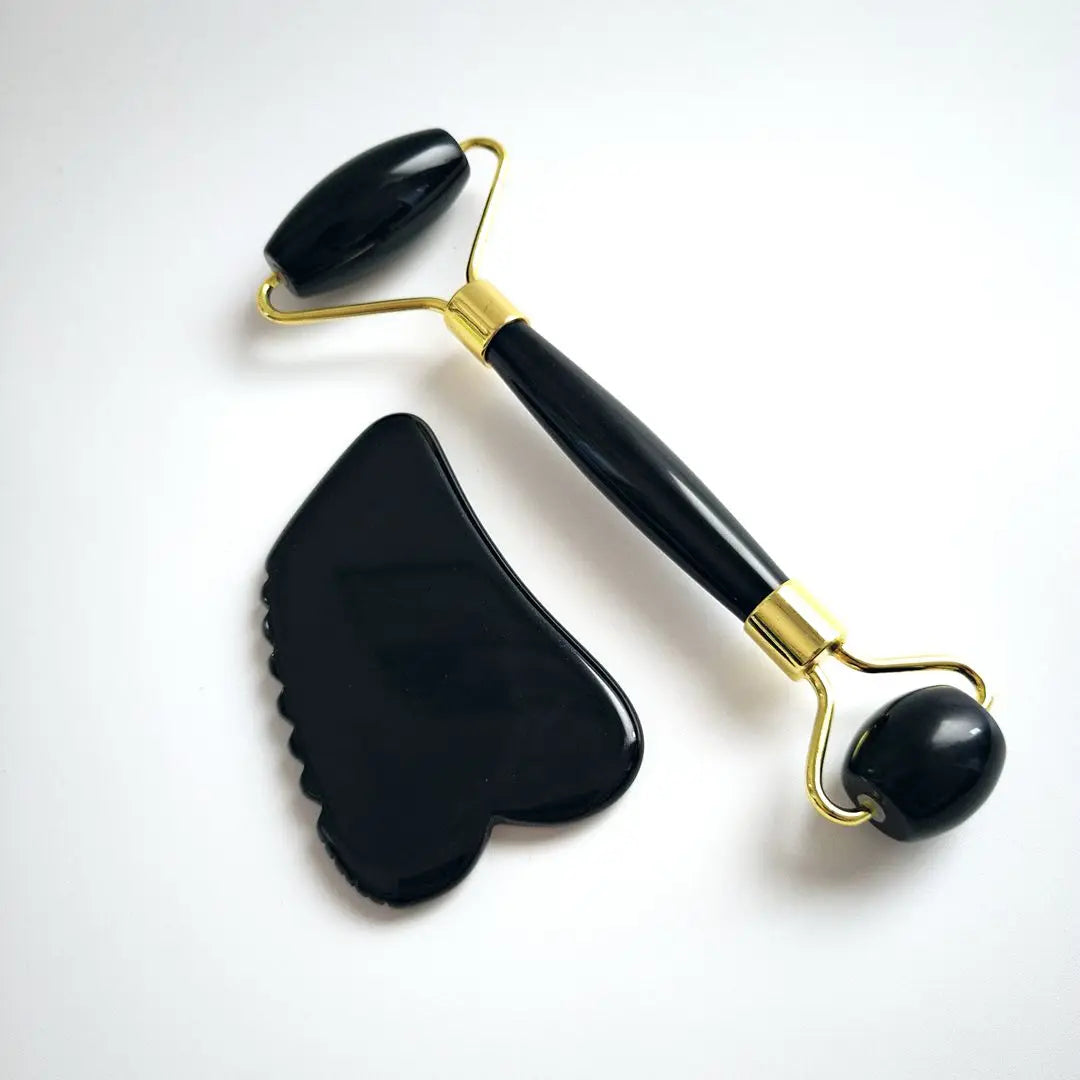 HZ New Arrival Beauty Personal Care Claw Shape Black Obsidian Gua Sha Board Care Skin