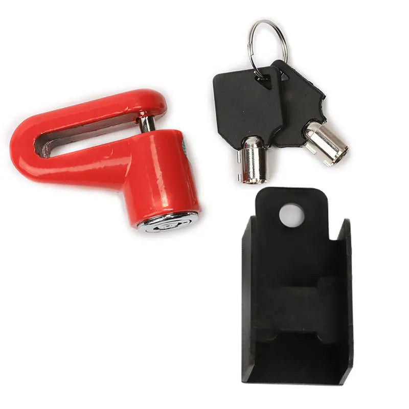FMFXTR Bicycle Disc Brake Lock Small Portable Motorcycle Disc Brake Lock Mountain Bike Equipment Riding Other Accessories