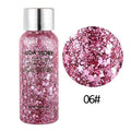 Newly Released Mixed Glitter Valentine DIY Makeup Cosmetic Powder Colorful Fabric Eyeshadow Gel Nail Face Hair Haircare Products