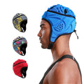Adjustable Soft Shell Rugby Hat Headguards Football Cycling Skating Head Protection Helmet