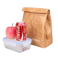 Cheap Thermal Lunch Large Kraft Paper Bag Insulated Cooler Bag for Food Packing
